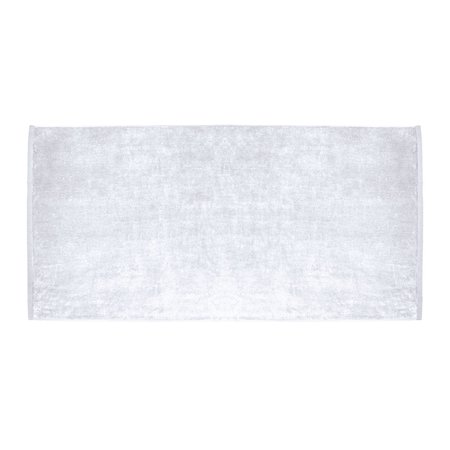 TOWELSOFT Premium terry velour beach towel 30 inch x 60 inch-White HOME-BV1103-WHT